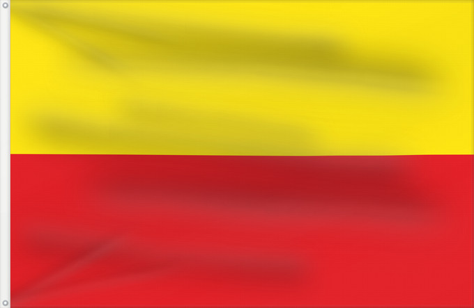 Bandera, con dos ojales metálicos y lado del asta reforzado: Jericó  Antioquia	Jericó (Antioquia)	Municipio de Jericó  Antioquia