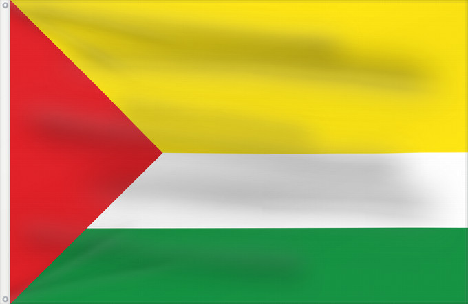 Flagge, mit zwei Metallösen und verstärktem Besatzband: La Llanada  Nariño	La Llanada (Nariño)	Municipio de La Llanada  Nariño