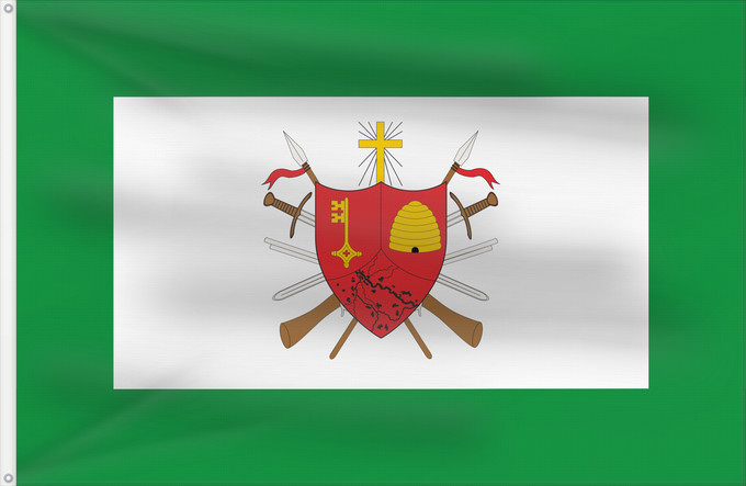 Flag, with two metal eyelets and reinforced hoist: Magangué Bolívar Magangué Municipio de Magangué Bolívar