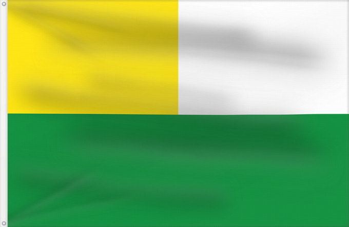 Flagge, mit zwei Metallösen und verstärktem Besatzband: María La Baja Bolívar María La Baja (Bolívar) Municipio de María La Baja Bolívar