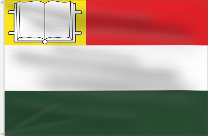 Flagge, mit zwei Metallösen und verstärktem Besatzband: Monterrey  Casanare	Monterrey (Casanare)	Municipio de Monterrey  Casanare