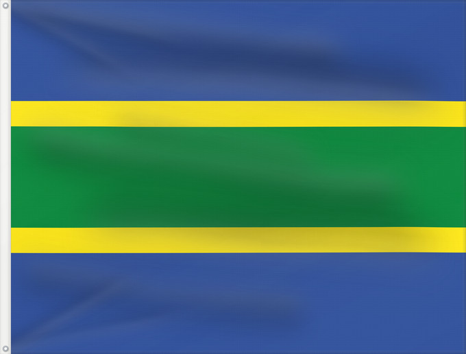 Bandera, con dos ojales metálicos y lado del asta reforzado: Nátaga  Huila	Nátaga (Huila)	Municipio de Nátaga  Huila