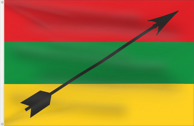 Flag, with two metal eyelets and reinforced hoist: Neiva Huila Ciudad de Neiva Huila