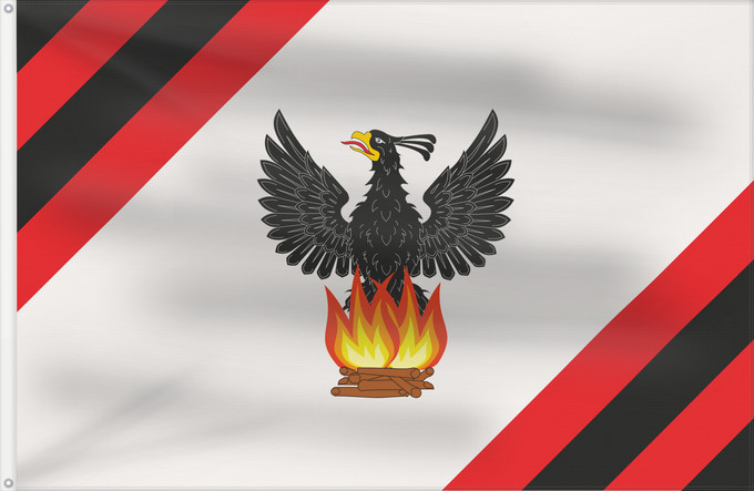 Flag, with two metal eyelets and reinforced hoist: Nobsa	Nobsa, Boyacá  Colombia