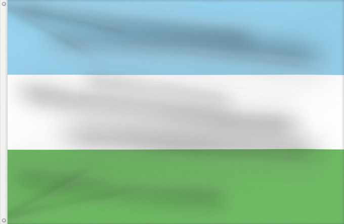 Flag, with two metal eyelets and reinforced hoist: Pacho	Pacho, Cundinamarca