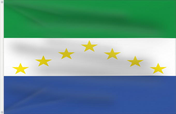 Flagge, mit zwei Metallösen und verstärktem Besatzband: Puerto Caicedo  Putumayo	Puerto Caicedo (Putumayo)	Municipio de Puerto Caicedo  Putumayo