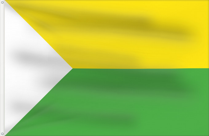 Flagge, mit zwei Metallösen und verstärktem Besatzband: Puerto Carreño	Capital de Vichada Puerto Carreño