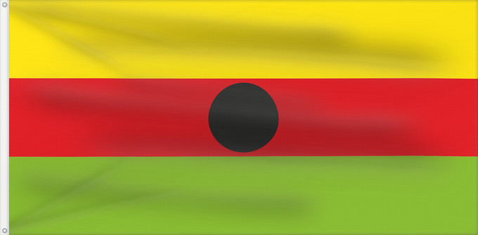 Flag, with two metal eyelets and reinforced hoist: Quinchía Risaralda Quinchía (Risaralda) Municipio de Quinchía Risaralda