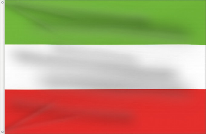 Flagge, mit zwei Metallösen und verstärktem Besatzband: San Juan de Arama, Meta