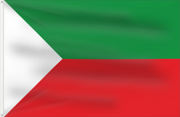 Flagge, mit zwei Metallösen und verstärktem Besatzband: Santa Rosa de Viterbo  Boyacá	Santa Rosa de Viterbo (Boyacá)	Municipio de Santa Rosa de Viterbo  Boyacá
