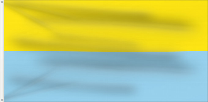 Bandera, con dos ojales metálicos y lado del asta reforzado: Santuario Risaralda Santuario (Risaralda) Municipio de Santuario Risaralda