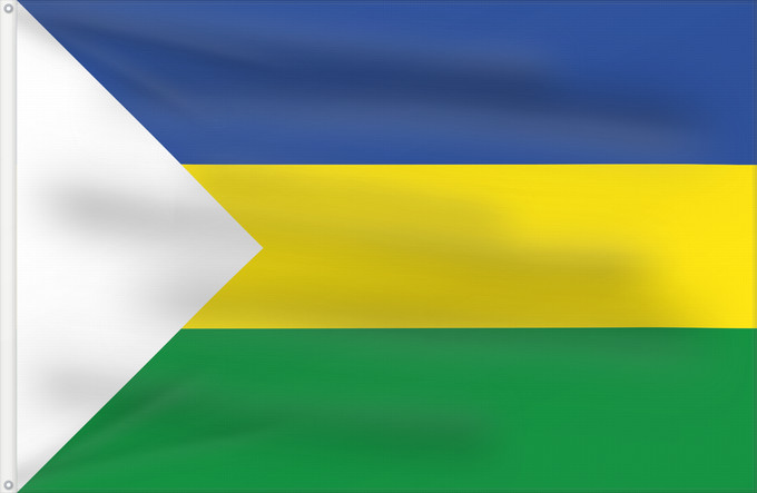Flagge, mit zwei Metallösen und verstärktem Besatzband: Susa  Cundinamarca	Susa (Cundinamarca)	Municipio de Susa  Cundinamarca