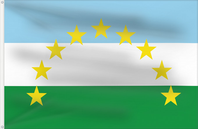 Flag, with two metal eyelets and reinforced hoist: Tabio Cundinamarca Tabio (Cundinamarca) Municipio de Tabio Cundinamarca