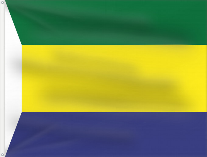 Bandera, con dos ojales metálicos y lado del asta reforzado: Timaná  Huila	Timaná (Huila)	Municipio de Timaná  Huila