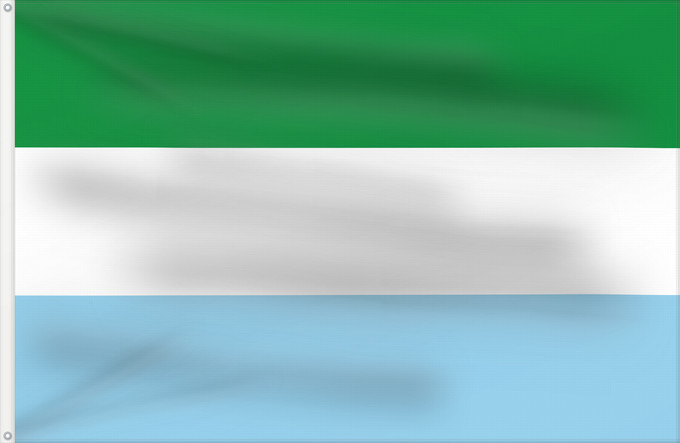 Flag, with two metal eyelets and reinforced hoist: Ubaque  Cundinamarca	Ubaque (Cundinamarca)	Municipio de Ubaque  Cundinamarca