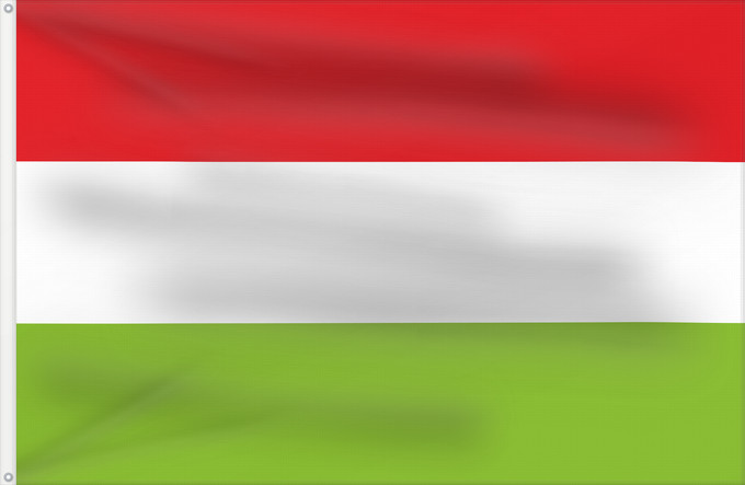 Flagge, mit zwei Metallösen und verstärktem Besatzband: Une Cundinamarca Une (Cundinamarca) Municipio de Une Cundinamarca