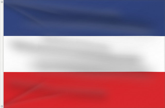 Bandera, con dos ojales metálicos y lado del asta reforzado: Valledupar	Valledupar, Colombia
