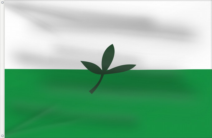 Flagge, mit zwei Metallösen und verstärktem Besatzband: Vaupés	Vaupés, Colombia