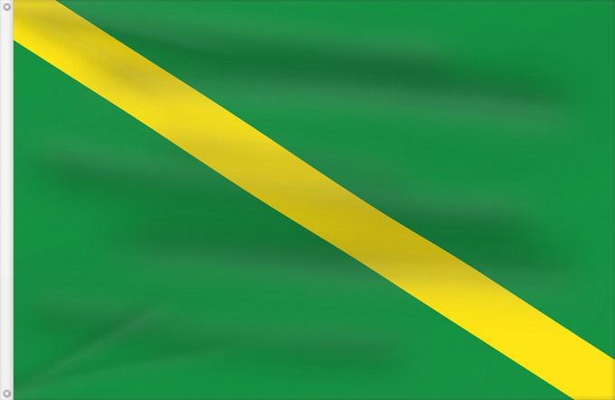 Flagge, mit zwei Metallösen und verstärktem Besatzband: Villapinzón  Cundinamarca	Villapinzón (Cundinamarca)	Municipio de Villapinzón  Cundinamarca