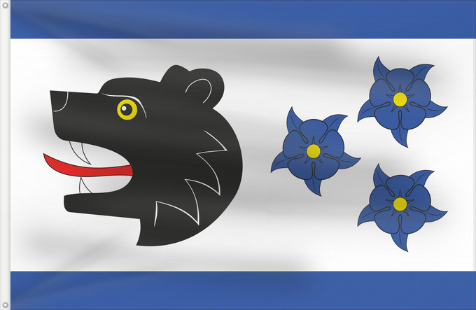 Flag, with two metal eyelets and reinforced hoist: Bartošovice v Orlických horách CZ This W3C-unspecified vector image was created with Inkscape Bartošovice v Orlických horách