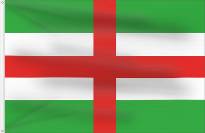 Bandera, con dos ojales metálicos y lado del asta reforzado: Belotin Bělotín village in Czechia