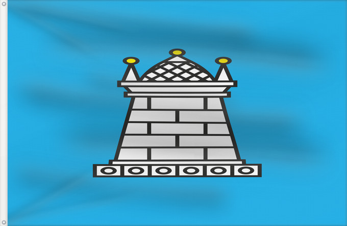 Bandera, con dos ojales metálicos y lado del asta reforzado: Blansko	Blansko  CZ	Blanska