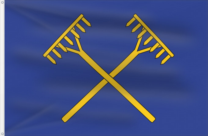 Flag, with two metal eyelets and reinforced hoist: Brandys nad Orlici CZ Municipal flag of Brandýs nad Orlicí town Brandýs nad Orlicí Města Brandýs nad Orlicí