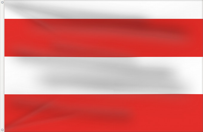 Bandera, con dos ojales metálicos y lado del asta reforzado: Brno Brna, město v Česku Brna, mesto v Česku