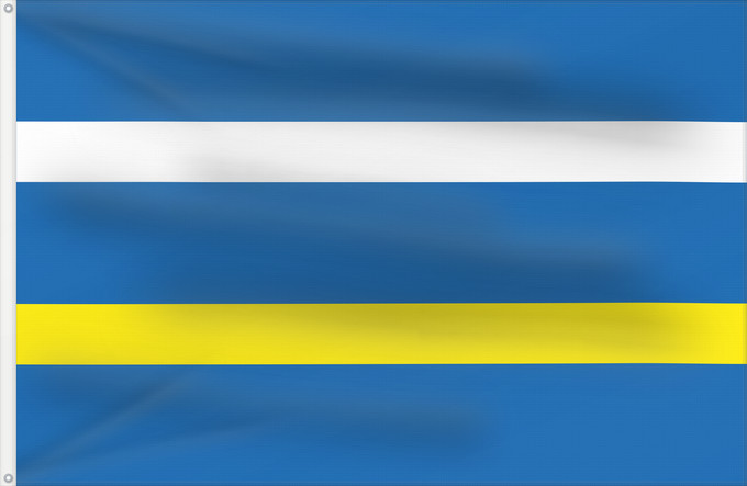 Flag, with two metal eyelets and reinforced hoist: Brno-Židenice vlajka Brno-Židenice Městské části Brno-Židenice