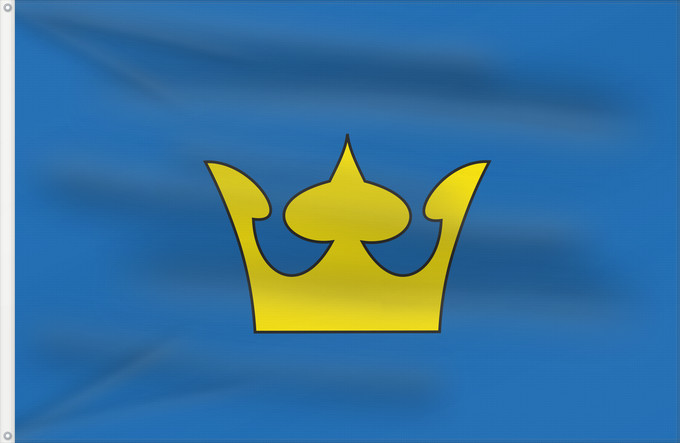 Flag, with two metal eyelets and reinforced hoist: Brno-Královo Pole vlajka Brno-Královo pole Městské části Brna-Králova pole