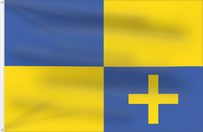 Flag, with two metal eyelets and reinforced hoist: Budyne nad Ohri Budyně nad Ohří Budyně nad Ohří town in Czechia