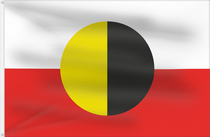Flag, with two metal eyelets and reinforced hoist: Ceska Kamenice	Česká Kamenice	Böhmisch Kamnitz	Česká Kamenice  city in Czechia