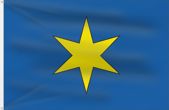Flag, with two metal eyelets and reinforced hoist: Ceska Skalice	Česká Skalice town	Česká Skalice	Města Česká Skalice, okres Náchod