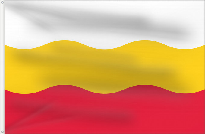 Bandera, con dos ojales metálicos y lado del asta reforzado: Decin Děčín CZ Děčín Děčína, město v České republice