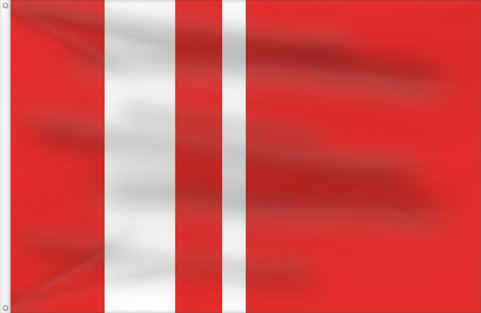 Flag, with two metal eyelets and reinforced hoist: Desna Svitavy Desná (Svitavy) Desná village in Czechia, Svitavy district