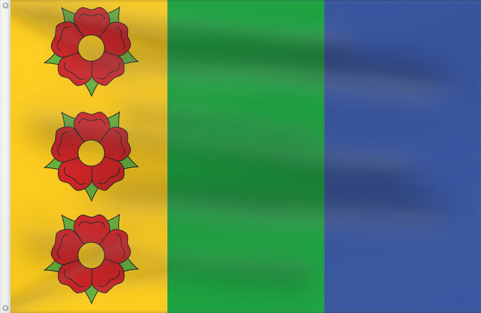 Flag, with two metal eyelets and reinforced hoist: Dolni Morava CZ Municipal flag of Dolní Morava village Dolní Morava Dolní Morava, okres Ústí nad Orlicí