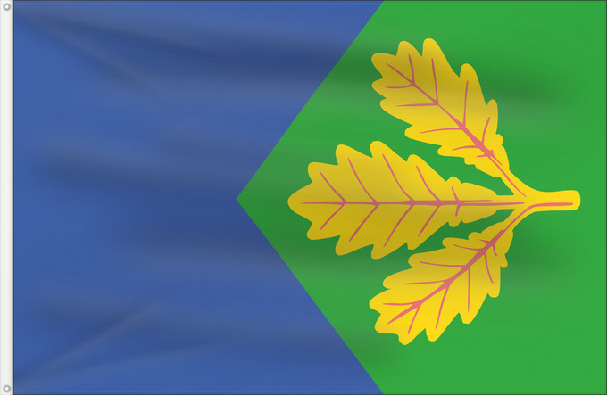 Flag, with two metal eyelets and reinforced hoist: Dubicne CZ