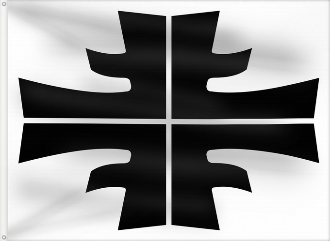Flag, with two metal eyelets and reinforced hoist: Deutsche Turnerschaft
