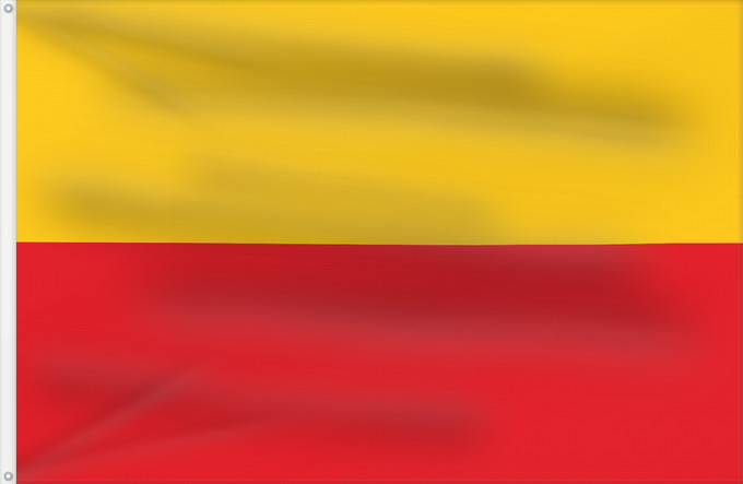 Flag, with two metal eyelets and reinforced hoist: Fürstentum Lippe Principality of Lippe; Ratio 2 3 Principauté de Lippe (2:3) Principado de Lippe (2:3) Fürstentums Lippe; Verhältnis 2 3 Principato di Lippe (2:3)