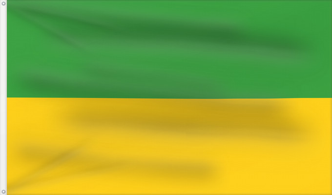 Flag, with two metal eyelets and reinforced hoist: Recklinghausen Hissflagge der Stadt Recklinghausen