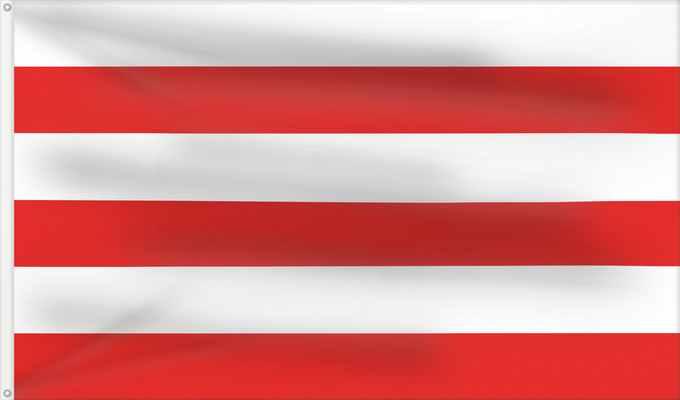 Flag, with two metal eyelets and reinforced hoist: Wismar City of Wismar Ville de Wismar Hansestadt Wismar