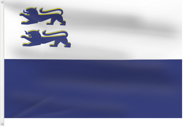 Flagge, mit zwei Metallösen und verstärktem Besatzband: Bund Deutscher Norsleswischer