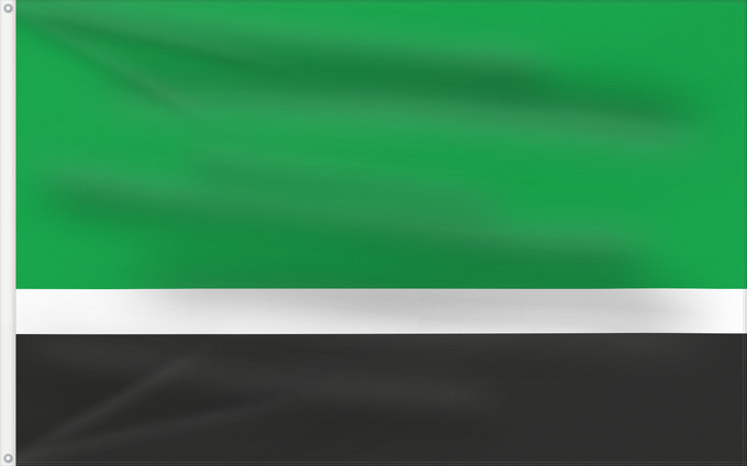Flagge, mit zwei Metallösen und verstärktem Besatzband: Et-Audru vald	Audru vald