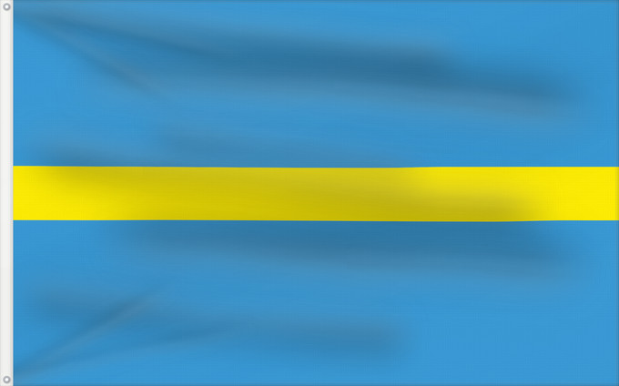 Flagge, mit zwei Metallösen und verstärktem Besatzband: Et-Rakvere	Rakvere