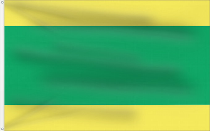 Flagge, mit zwei Metallösen und verstärktem Besatzband: Et-Võru	Võru