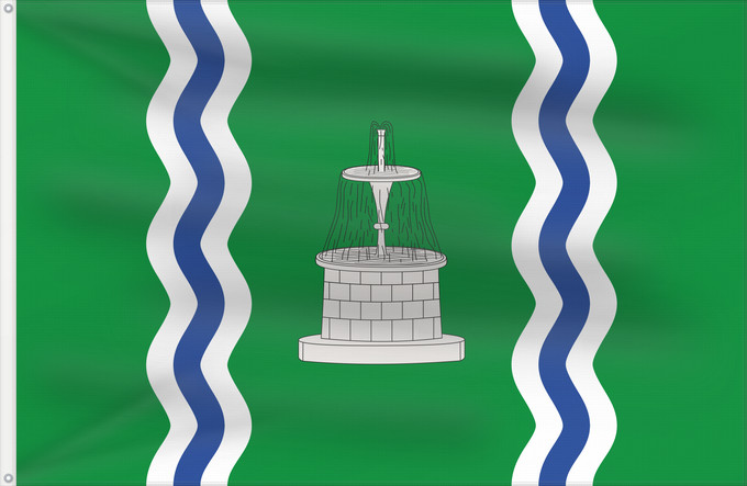 Flag, with two metal eyelets and reinforced hoist: Alfamén	Alfamén-Zaragoza-Spain	Badnera de Alfamén-Zaragoza