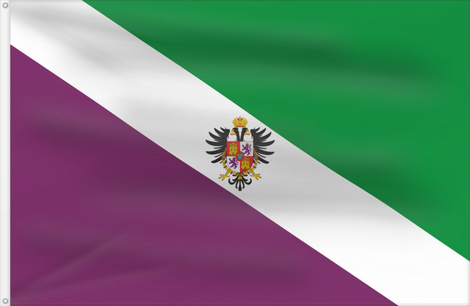Drapeau, avec deux œillets métalliques et guindant renforcé : Alhaurín el Grande Spain	Alhaurín el Grande, in Málaga province, Spain	Alhaurín el Grande	Tafetán terciado en banda