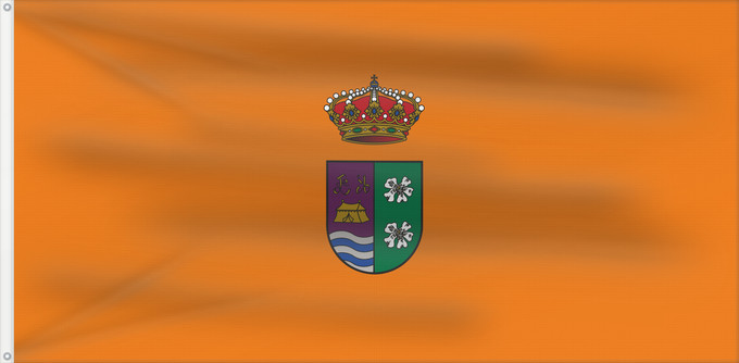 Bandera, con dos ojales metálicos y lado del asta reforzado: Antas-2	Antas Almería province - Spain	Municipio de Antas  Almería - España Según la descripción Bandera rectangular