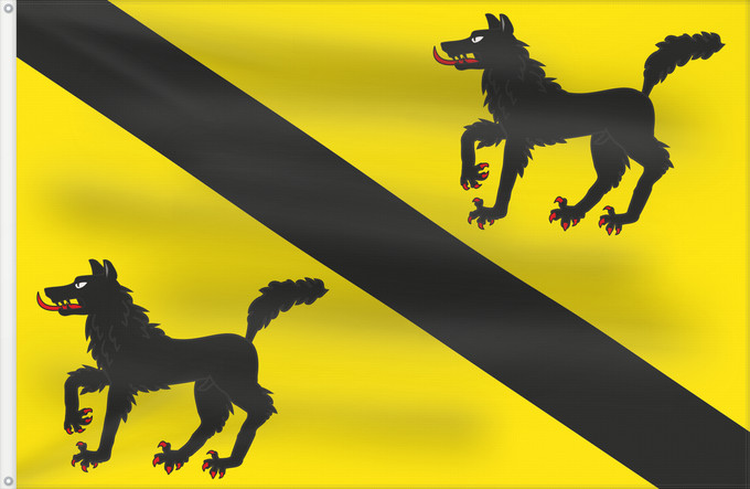 Bandera, con dos ojales metálicos y lado del asta reforzado: Areatza	Areatza  Vizcaya  Bandera rectangular de proporción 2 3, sobre un paño amarillo	Eu Areatzako udal ikurrina Bandera laukizuzena 2 3 eredukoa