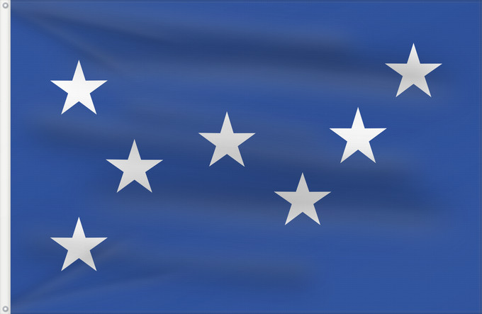 Flag, with two metal eyelets and reinforced hoist: Ateneo